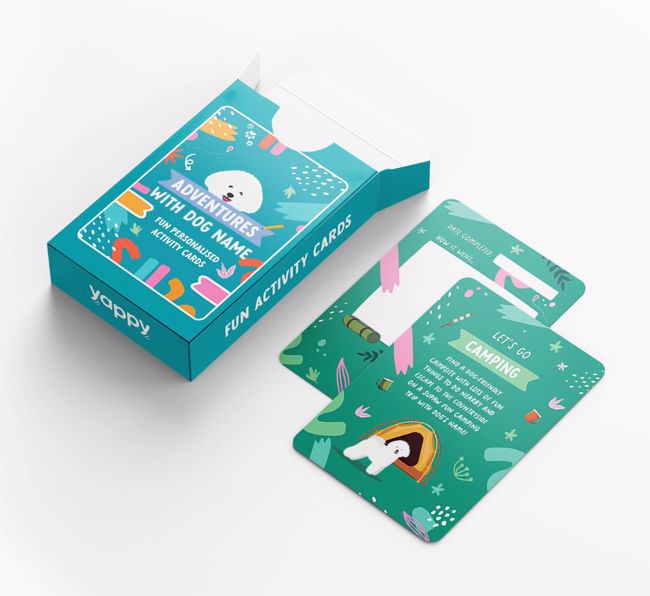 Adventures With {dogsName}: Personalised Activity Cards
